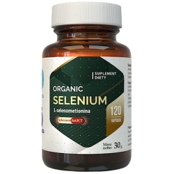 Hepatica Selenium Organic L-Selenometionina 120kapsułek cena 20,90zł