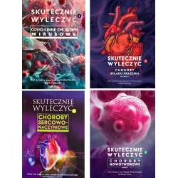  Zestaw książek "Skutecznie wyleczyć" - Covid i inne choroby nowotorowe & Choroby Sercowo-Naczyniowe & Choroby Nowotorowe & Choroby Układu krążenia cena 649,90zł