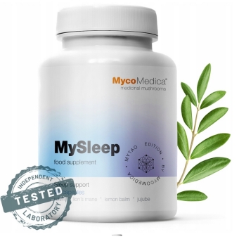 MycoMedica MySleep 90kapsułek cena 0,00zł