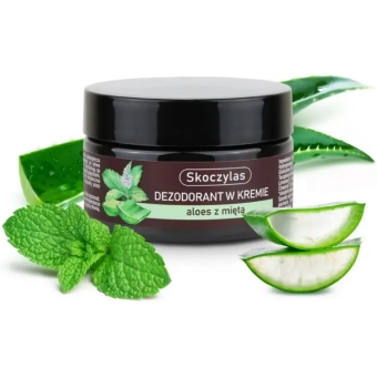 Dezodorant w kremie aloes z miętą 60ml Skoczylas Marek Purelab cena 33,00zł