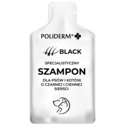 Poliderm Szampon Black dla psów i kotów 15ml cena 6,90zł