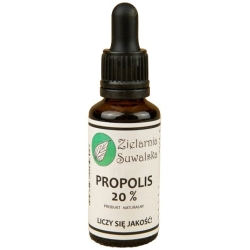 Nalewka Propolis 20% 30ml Zielarnia Suwalska cena 32,90zł