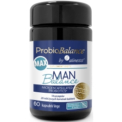 ProbioBalance by Aliness MAX Man Balance 20mld 60kapsułek cena 114,90zł
