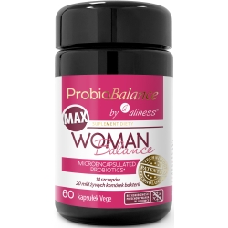 ProbioBalance by Aliness MAX Woman Balance 20mld 60kapsułek cena 114,90zł