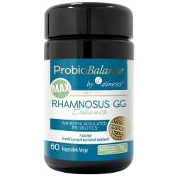 ProbioBalance by Aliness MAX Rhamnosus GG Balance 5 mld 60kapsułek cena 72,90zł