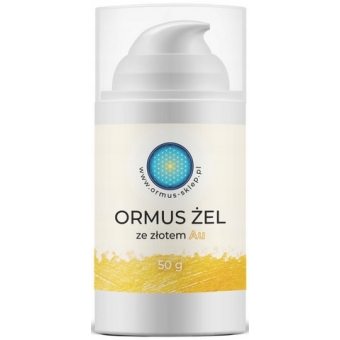 Ormus Żel ze Złotem Au 50g cena 189,90zł