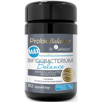 ProbioBalance by Aliness MAX Bifidobacterium Balance 10mld 60kapsułek cena 72,90zł