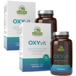 ZESTAW 2X Slavito OXYvit 100kapsułek PROMOCJA cena 159,90zł