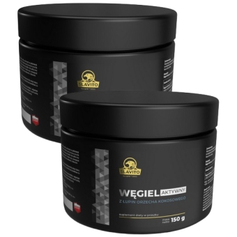 ZESTAW 2X Slavito Węgiel aktywny proszek 150g PROMOCJA cena 94,90zł