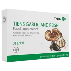 Tiens Czosnek z reishi 60kapsułek cena 166,00zł