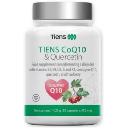 Tiens Koenzym Q10 & Kwercetyna 30kapsułek cena 93,00zł
