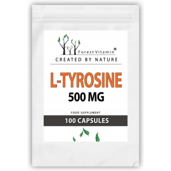 L-Tyrosine 500mg 100kapsułek Forest Vitamin PROMOCJA cena 23,50zł
