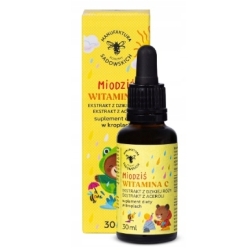 Miodziś witamina C dladzieci krople 30ml Paskieka Sadowskich cena 24,90zł