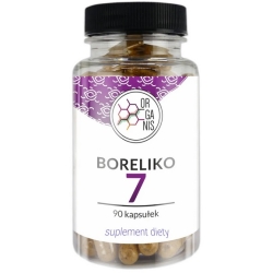 Organis Boreliko 420mg 90kapsułek cena 69,00zł