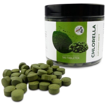 Organis Chlorella 580tabletek cena 49,90zł