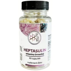 Organis Heptasulin witaminy (Insulina) 90kapsułek cena 52,00zł
