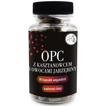 Organis OPC z kasztanowcem i jarzębiną 90kapsułek cena 45,90zł