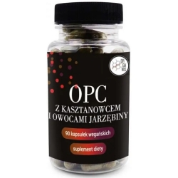 Organis OPC z kasztanowcem i jarzębiną 90kapsułek cena 45,90zł