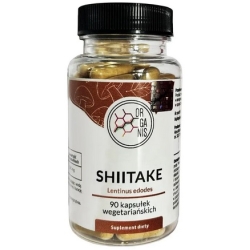 Organis Shiitake 90kapsułek cena 59,90zł