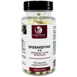 Organis Spermidyna++ 6mg 90kapsułek cena 89,00zł
