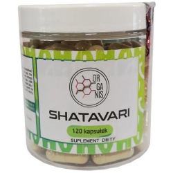 Organis Shatavari 400mg 120kapsułek cena 67,90zł