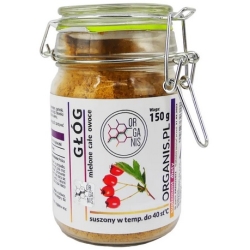 Organis Głóg mielony (cały owoc) 150g cena 49,00zł