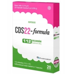 Vivomixx CDS22-formula 112mld probiotyk 20kapsułek cena 84,90zł