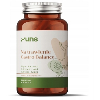 UNS Na trawienie Gastro Balance 60kapsułek PROMOCJA cena 40,50zł