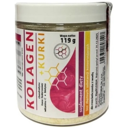 Organis Kolagen z kurkami proszek 119g cena 139,00zł