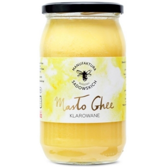 Masło klarowane Ghee 720g Pasieka Rodziny Sadowskich cena 46,85zł