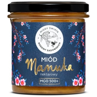 Miód Manuka MGO 500+ 250g Pasieki Rodziny Sadowskich cena 189,50zł