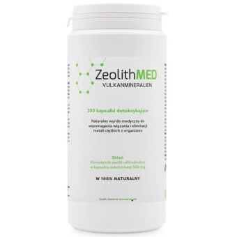 ZeolithMED Zeolit med 9µ 200kapsułek cena 179,00zł
