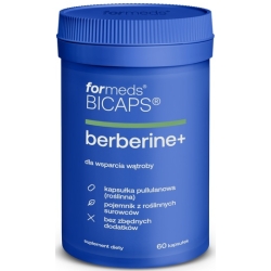 Formeds BICAPS Berberine+ 60kapsułek cena 90,50zł