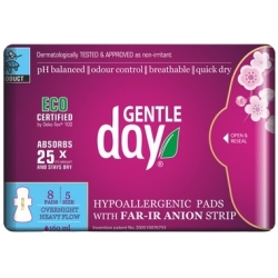 GentleDay ECO Podpaski na noc z paskiem anionowym 8sztuk cena 14,19zł