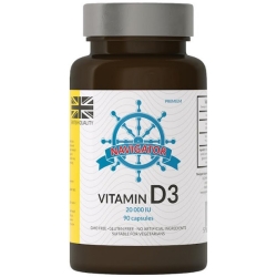 Navigator Witamina D3 20000 IU 90kapsułek cena 67,85zł