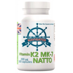 Navigator Witamina K2 MK-7 200 mcg 180kapsułek cena 84,80zł