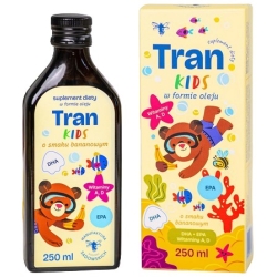 Tran KIDS w formie oleju 250ml Pasieki Rodziny Sadowskich cena 79,85zł
