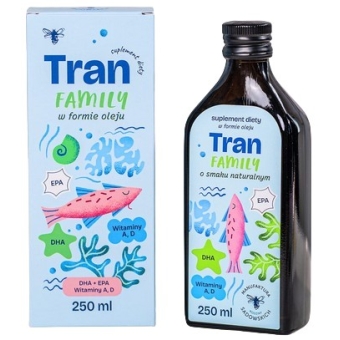 Tran Family w płynie 250ml Pasieki Rodziny Sadowskich cena 75,00zł