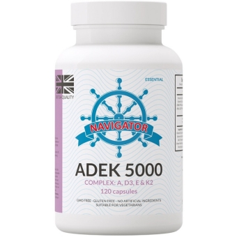 Navigator ADEK 5000 Complex 120kapsułek cena 115,90zł