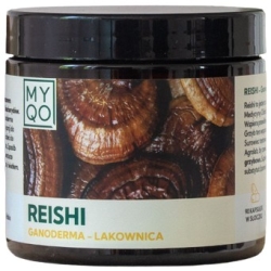 MYQO Reishi Lakownica lśniąca 500mg 90kapsułek cena 100,00zł