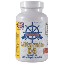 Navigator Witamina D3 10000IU 365kapsułek żelowych cena 104,80zł
