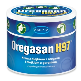 Oregasan H97 krem z olejkiem z oregano i olejkiem z geranium 50ml Asepta cena 44,90zł