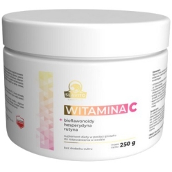 Slavito Witamina C (+ bioflawonoidy, heperydyna, rutyna) proszek 250g cena 86,90zł