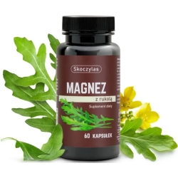 Skoczylas Magnez z rukolą 60kapsułek cena 28,90zł