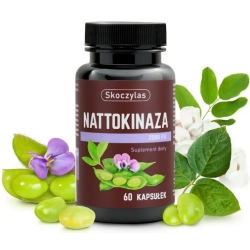 Skoczylas Nattokinaza 2000 FU 60kapsułek cena 35,90zł