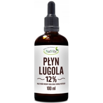 Natvita Płyn lugola 12% 100 ml cena 79,70zł