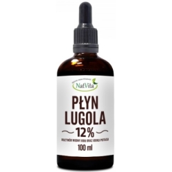 Natvita Płyn lugola 12% 100 ml cena 79,70zł