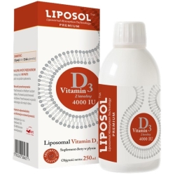 Liposol Liposomalna Witamina D3 4000IU 250ml cena 59,90zł