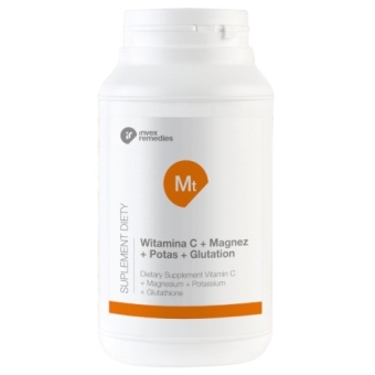 Invex Remedies Witamina C + Magnez + Potas + Glutation 150g cena 144,50zł