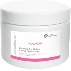 Invex Remedies Kolagen + Witamina C + Biotyna + Kwas hialuronowy proszek 184g cena 85,50zł